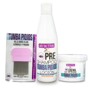 Crema tumba Piojos Combo / Lice Killer Cream Comb Included x2